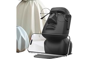 Siopob Funny Eyeglass Holder,Head Statue Display Holder For Glasses | Eyewear Display Room Decoration For -Nightstand Desktop