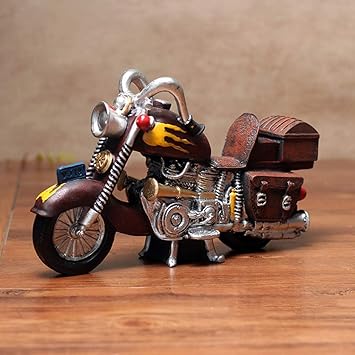 Amazon Com Txoz Motorcycle Model Ornaments Static Toys Living