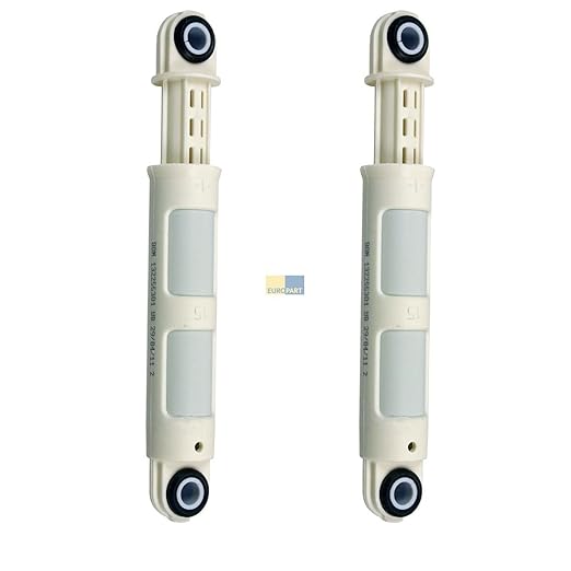 Electrolux AEG 132255301 1322553015 SET 2x ORIGINAL Stoßdämpfer Federbein 80N Lavamat Waschmaschine auch Arthur Martin Castor