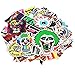 Nuoxinus Laptop Stickers 300pcs Waterproof Graffiti Vinyl Stickers, Cool Car Stickers Motorcycle Bicycle Luggage Decal Graffiti Patches Skateboard Stickers - Not Repeat Random Sticker Pack