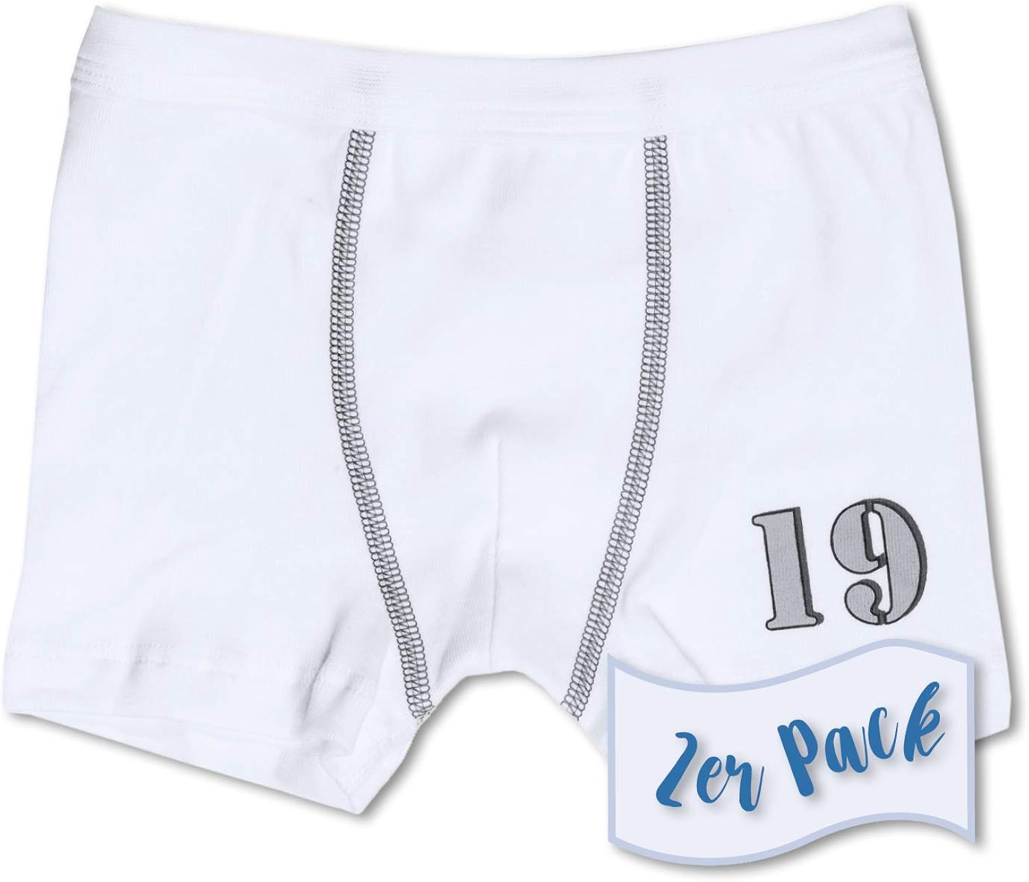 HAGOT 12er Pack Jungen Boxershorts – Baumwolle Mit Tiermotiven, Elastischer Bund, Doppeltes Frontpanel, Größen Für Wachsende Kids