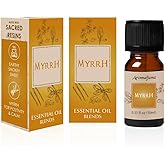 Pure Resin Mirra Essential Oil Diffuser Blend 30ml by Aromafume | Commiphora Myrrha Extract | Native to East Africa | Clears Negativity & stimulates a Spiritual Connection | Charged with Pure Resins