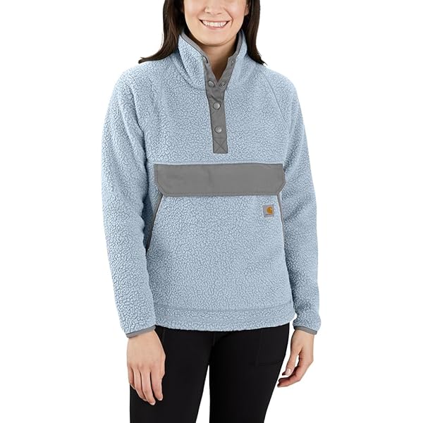 Carhartt Relaxed Fit Fleece Pullover at Amazon Men's Clothing store
