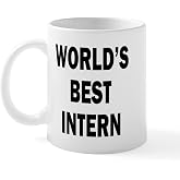 CafePress World's Best Intern Mug 11 oz (325 ml) Ceramic Coffee Mug