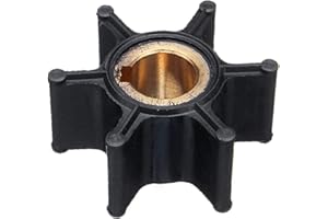 MARKGOO Water Pump Impeller 763735 0763735 Replacement for Evinrude Johnson OMC BRP Outboard Motor 1.2HP 2HP 4 HP 6HP Boat Ac