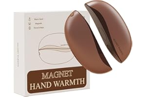 Xugoox Rechargeable Hand Warmers, 2-in-1 Magnetic Electric Hand Warmer, 3 Heat Levels