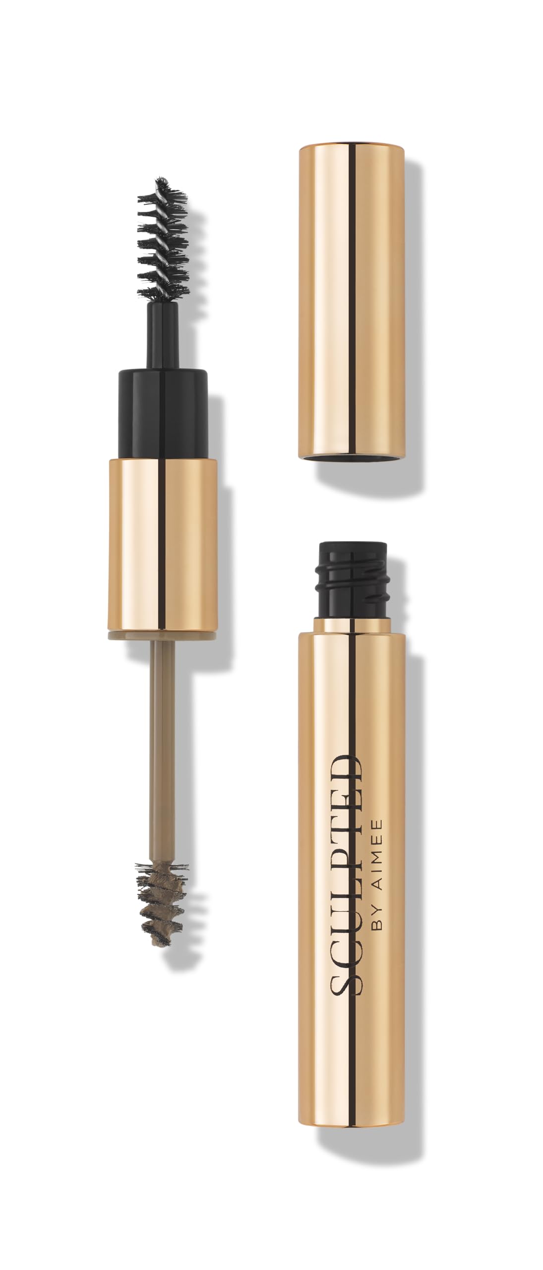 EasyBrow Light Blonde from Sculpted by Aimee - Travel-Friendly, Double-Ended, Vegan 2-in-1 Tinted Fibre or Clear Eyebrow Gel with Spoolie