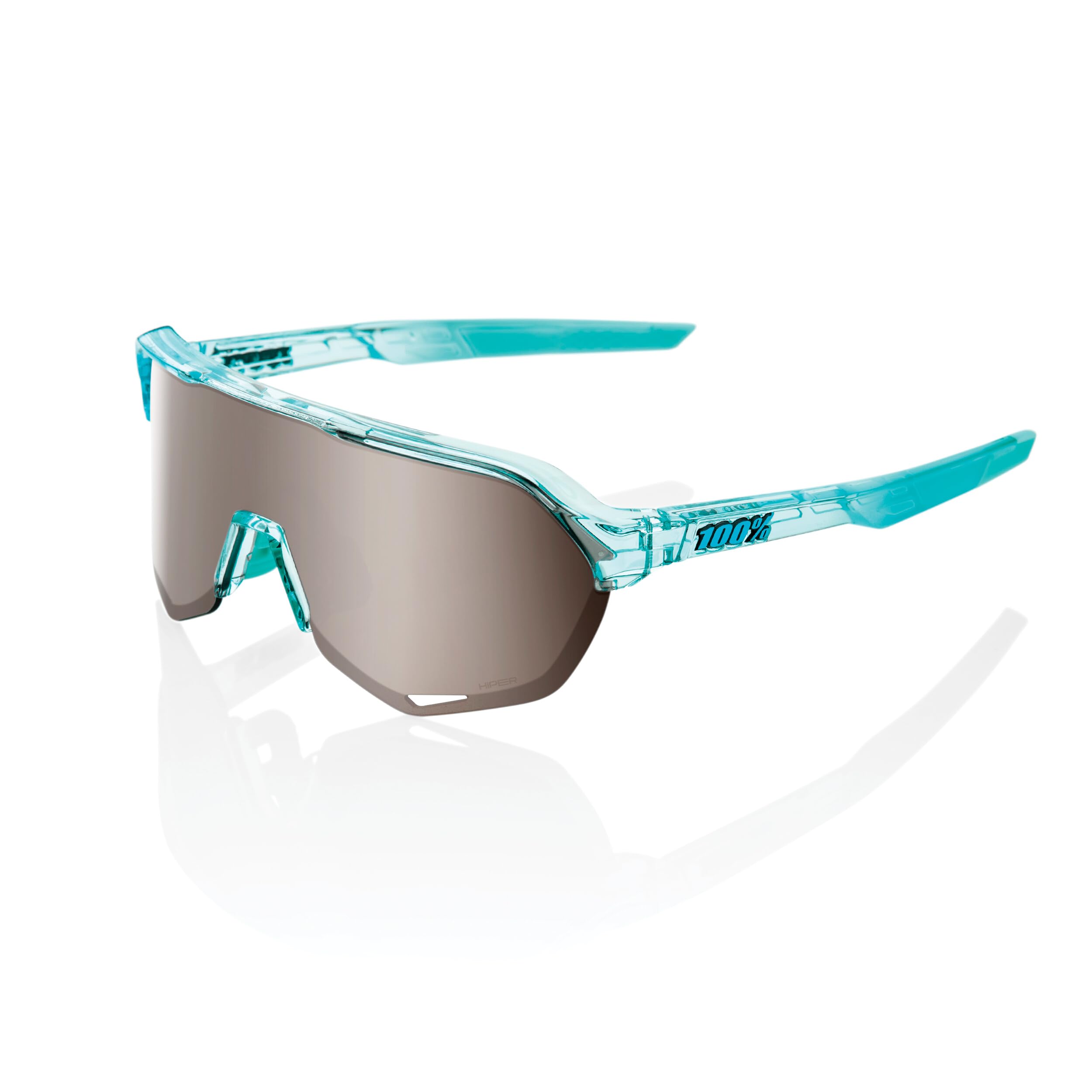 100% S2 Polished Translucent Mint w/HiPER® Silver Mirror Lens