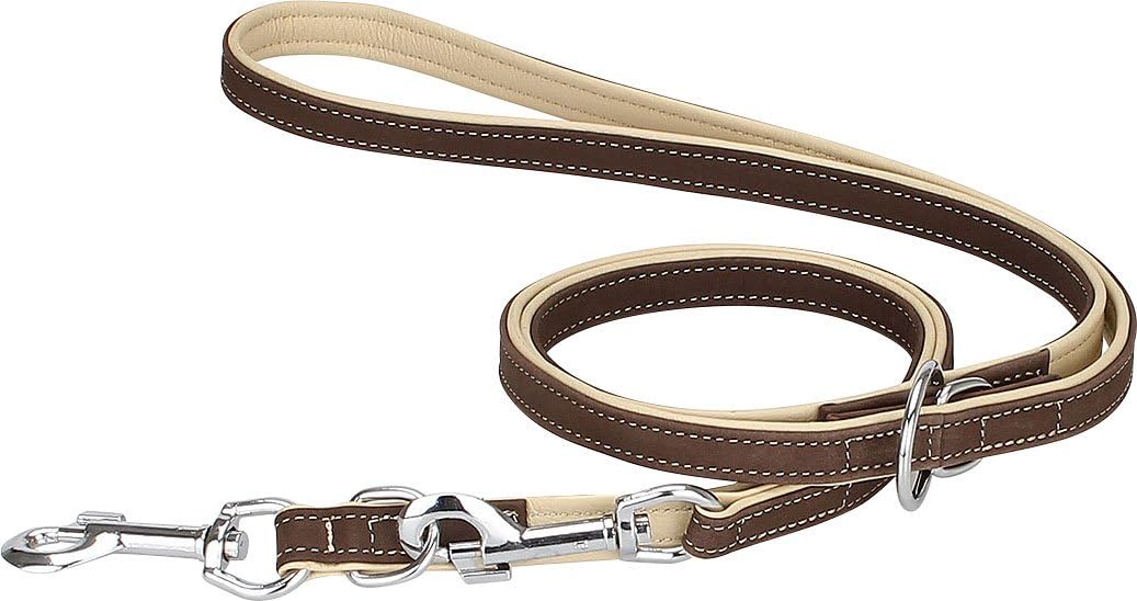 Knuffelwuff Soft Leather Multi-Adjustable Dog Lead