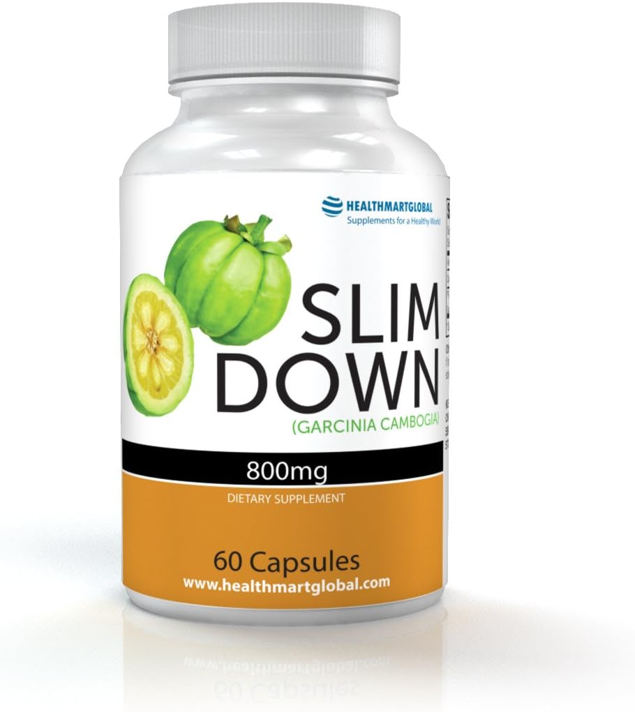 Garcinia Cambogia Slimming Natural Quick Weight Loss Supplements Slim Down Capsules by HealthMartGlobal