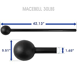 Yes4All Steel Mace Bell for Strength