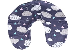 WOEIFGV Baby Nursing Pillow Breathable Nursing Mom Breastfeeding Pillow Removable U-Shape Nursing Pillow Slipcover