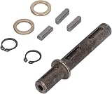 Akozon 14mm Alloy Steel Output Shaft 102mm for NMRV030 RV030 Nema23 Motor view 4