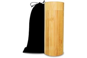 AODIYA 70lbs Medium Bamboo Scattering Urn Tube for Human Ashes, 9’’X3.6’’ ECO & Biodegradable Friendly Small Bamboo Spreading Cremation Tube Urn for Adult Male Female Pet Dog Cat Ashes