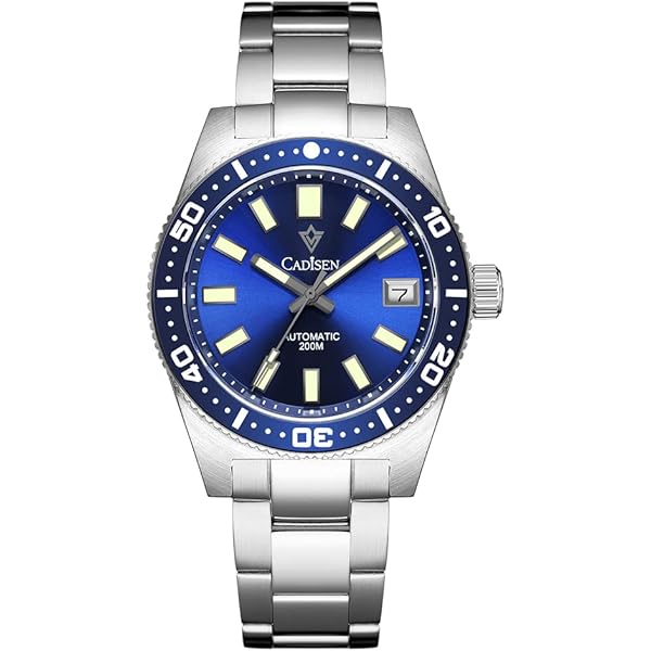 Amazon.com: CADISEN 8207 Classic Men's Diving Watch Japanese NH35
