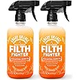 ANGRY ORANGE Citrus Multipurpose Cleaner Spray for Kitchen and Bathroom - 24 oz - Value 2 Pack
