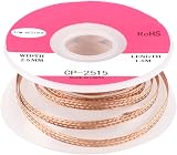 JUGCUT 2.5mm 1.5m Solder Wick Braid Flux Desoldering Electronic Soldering Wire view 7