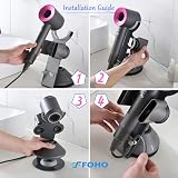 Foho Hair Dryer Holder Stand for Dyson Supersonic - 3 in 1 Organizer view 2