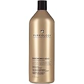 Pureology Nanoworks Gold Shampoo, Hydrating Shampoo For Dry Hair That Needs to be Restored, For All Hair Types including Curl