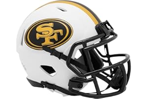Riddell Speed Mini Football Helmet Lunar San Francisco 49ers
