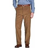 Chums Men's Corduroy Pants with Hidden Extra Stretch Elasticated Waist