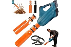 Leaf Blower Air Booster,Universal Leaf Blower Nozzle Attachment,Leaf Blower Air Booster for 2–4 Inch Nozzles,Easy to Install 