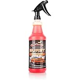 CarCandy - BURST - Foaming Wheel & Tire Cleaner – Safe for Factory, Clear-Coated, Painted & Chrome Wheels – Removes Dirt, Grease & Brake Dust – Ready to Use (1 Quart)