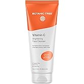 Botanic Tree Vitamin C Face Wash - Facial Cleanser for All Skin Types, Aging or Dry Skin, Minimizing Acne scars, Brightening, Reduce Breakouts - Face Wash for Women & Men
