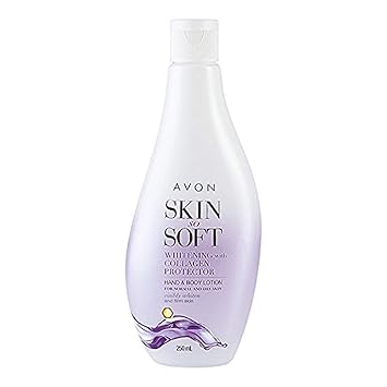 Avon Skin So Soft Whitening With Collagen Protector Hand & Body Lotion 250 ML