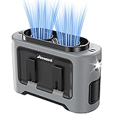 AMACOOL 14500mAh Portable Waist Fan, Strong Wind Power for Full Body Cooling Shirt Fan, 5 Speed Wearable Belt Clip on Fans, Battery Operated Personal Neck Fans for Outdoor Work Camping Travel