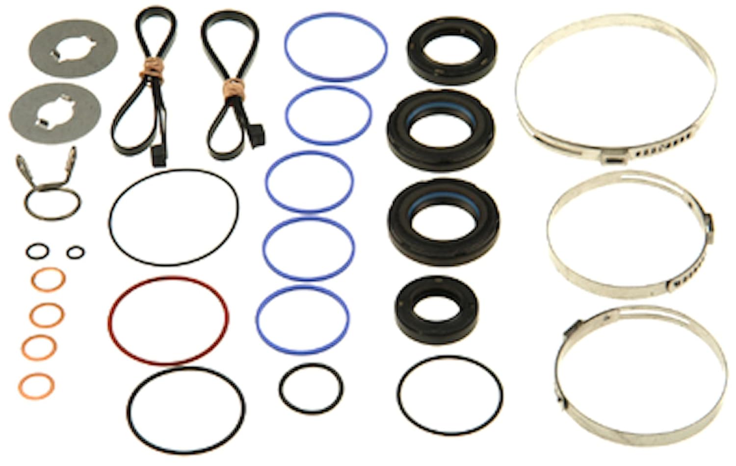 8694 Edelmann Power Kit Seal Pinion and Rack Steering Seal Kits all