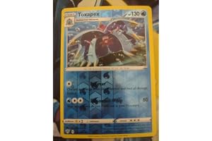 Toxapex REVERSE HOLO Darkness Ablaze 052/189 reverse holofoil
