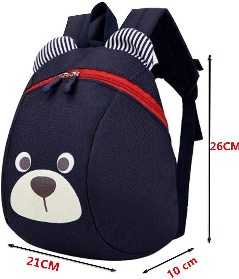 Voarge Toddler Backpack, Anti-Lost Bag with Cute Bear Animal Design, Cartoon Harness with Leash - Image 3