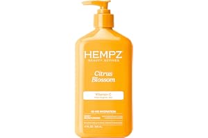 HEMPZ Body Lotion - Citrus Blossom Limited Edition Daily Moisturizing Cream, Shea Butter, Aloe, Orange Extract Body Moisturiz