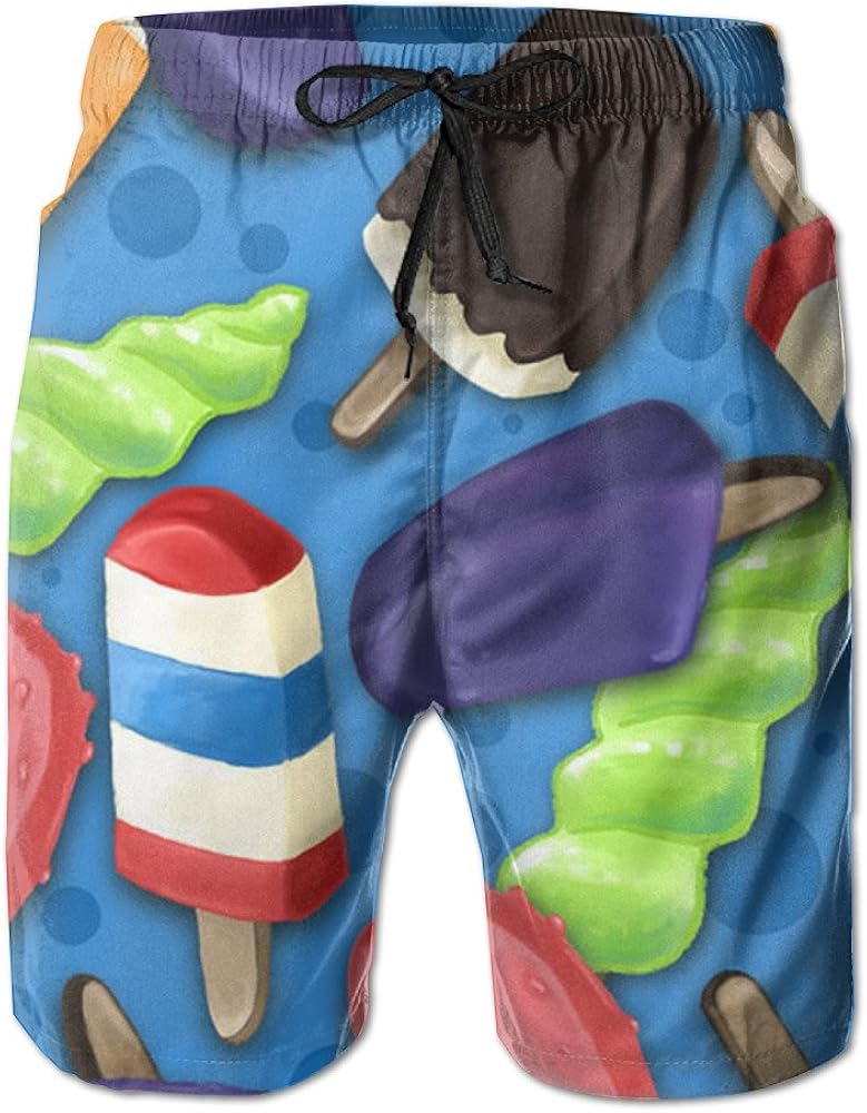 HRUPOL Delicious Ice Cream Quick Pants Fashion at Amazon Men’s Clothing store