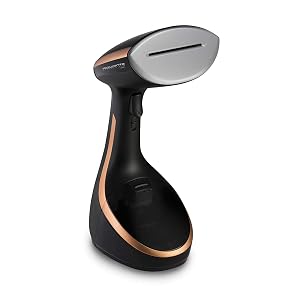 Rowenta Access Steam Care DR9100D1 - Cepillo de vapor 1600 W, depósito 200 ml, elimina arrugas, olores y desinfecta, calentamiento 40 segundos, tabla vertical (Reacondicionado Certificado)