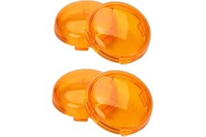 ZYTC Amber Turn Signal Lens Covers Lenses for Harley-Davidson Pack of 4