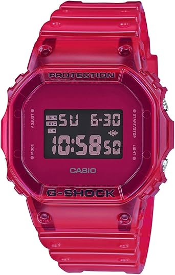 casio dw 5600 red