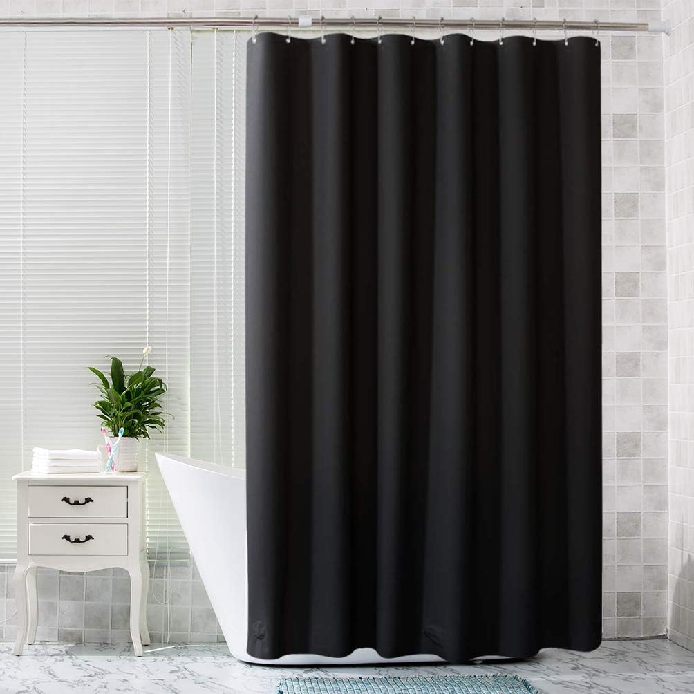 Black Shower Curtain Liner