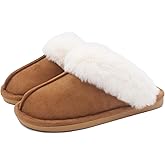 Womens Slippers Soft Plush Warm House Shoes Anti-Slip Fluffy Fur Indoor/Outdoor Slippers