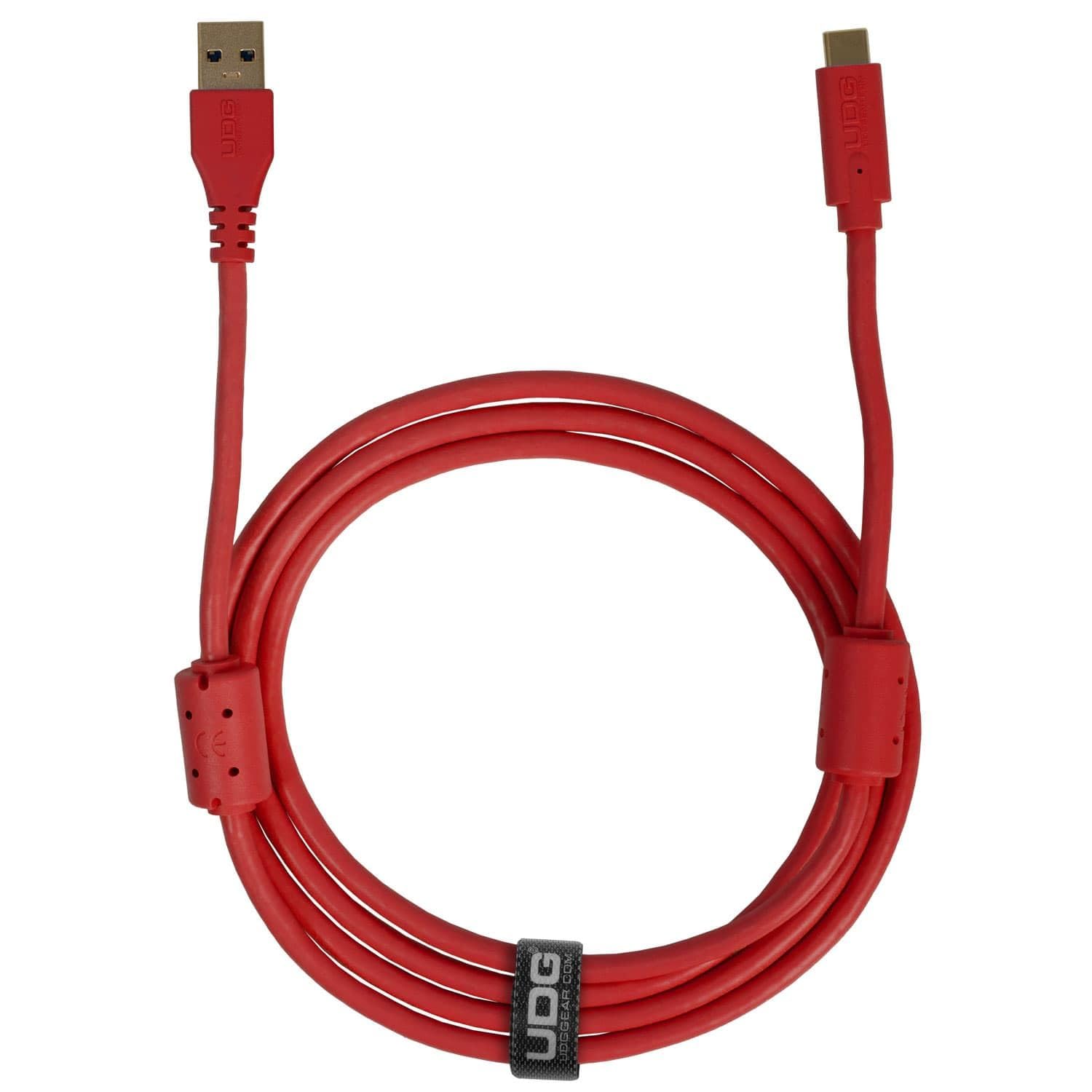 UDG Ultimate Audio Cable USB 3.0 C-A Red Straight 1,5m