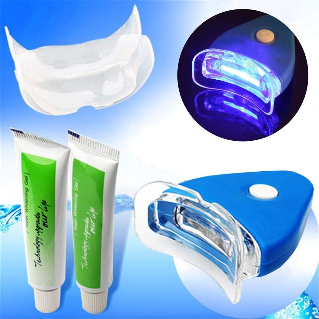 Diaper Blue Oral Gel Teeth Whitening LED Light Accelerator Bleaching Teeth Whitening Kit