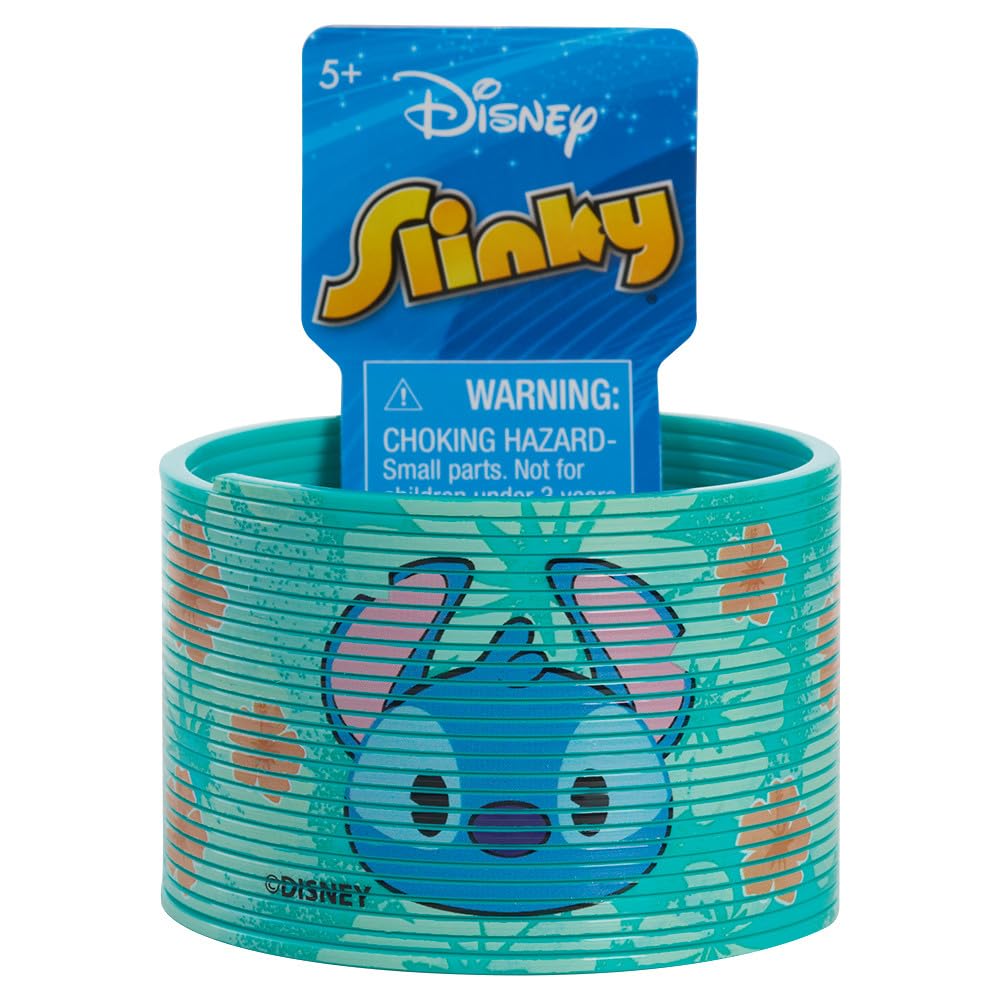 Disney Characters Slinky 3-pack, Kids Toys for Ages 5 Up by Just Play