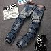 Men's Distressed Ripped Slim Jeans A939 Blue 34