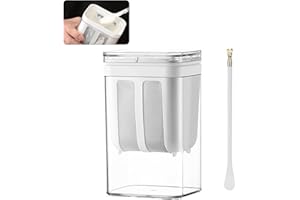 JIAYUYUARPY Yogurt Strainer with Spoon, Greek Yogurt Strainer BPA-Free Cheese Strainer with a Fine Mesh Bag and Lid for Yogur