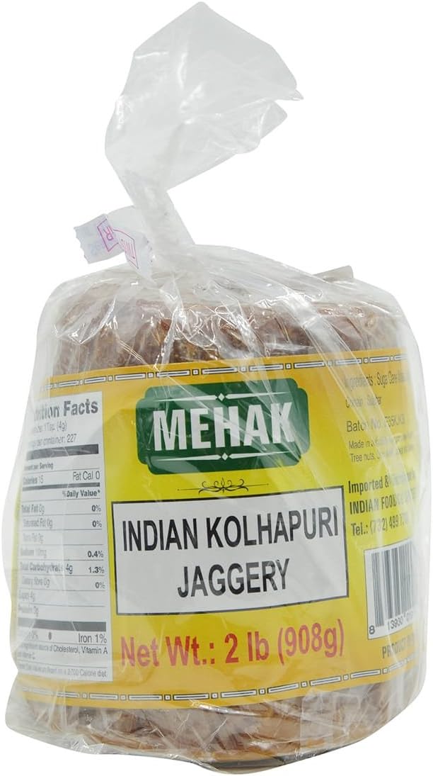 Mehak, Kolhapuri Jaggery, 908 Grams(gm)