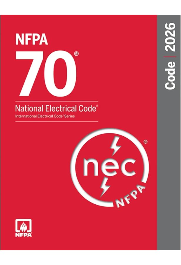 NFPA 70, National Electrical Code NEC 2026 Spiralbound: National
