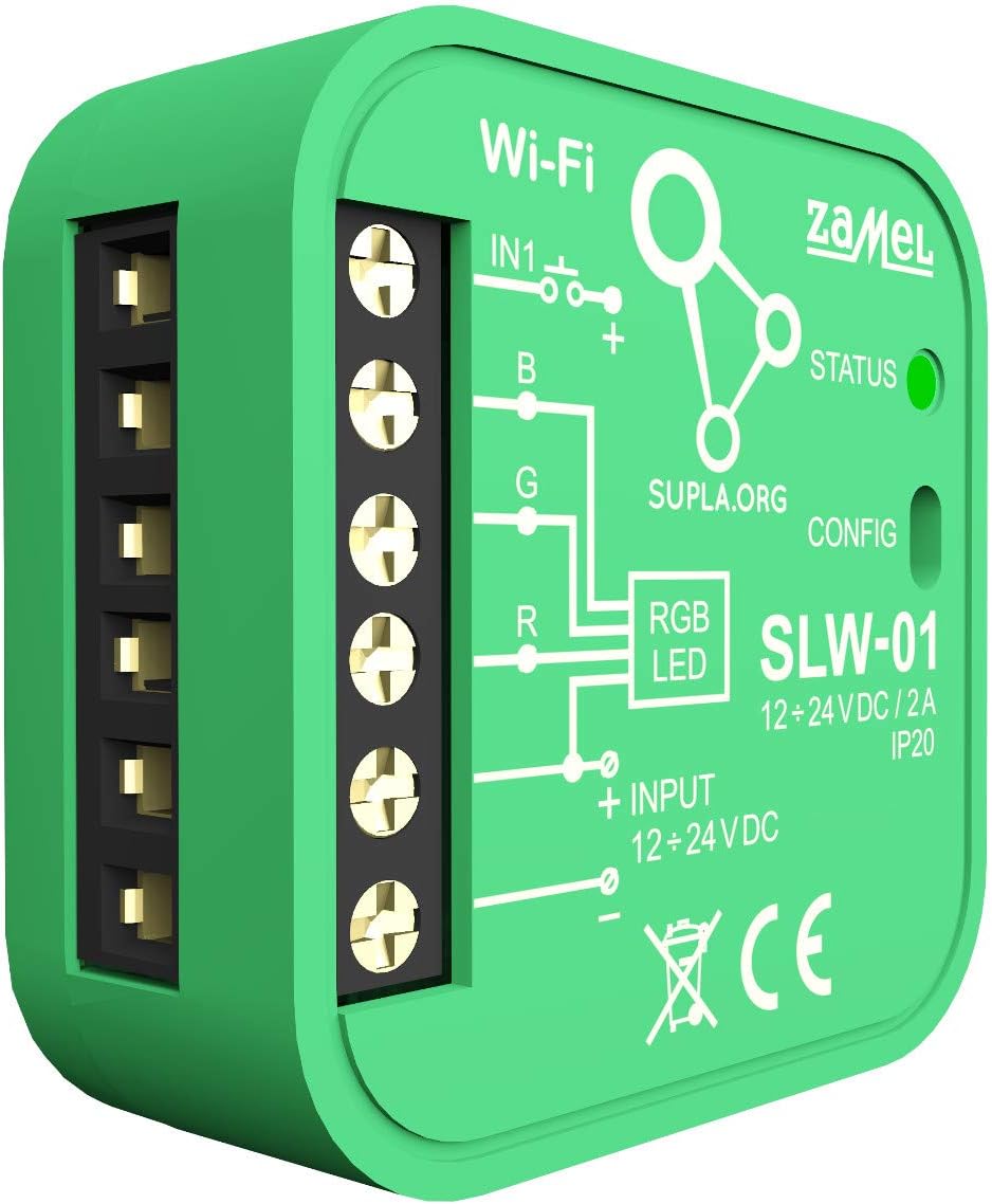 Supla Zamel Modular Latest Generation Wireless Modern Custom Easy to Install Remote Control System Functional Professional Electric RBG Wi-Fi LED Control - Image 3