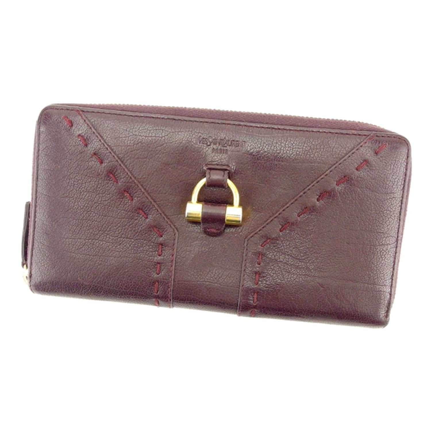 完売 イヴサンローラン Yves Saint Laurent 長財布 ラウンドファスナー レディース ミューズ 中古 T6232 B079sdr966 Seminario Ekosbrasil Org