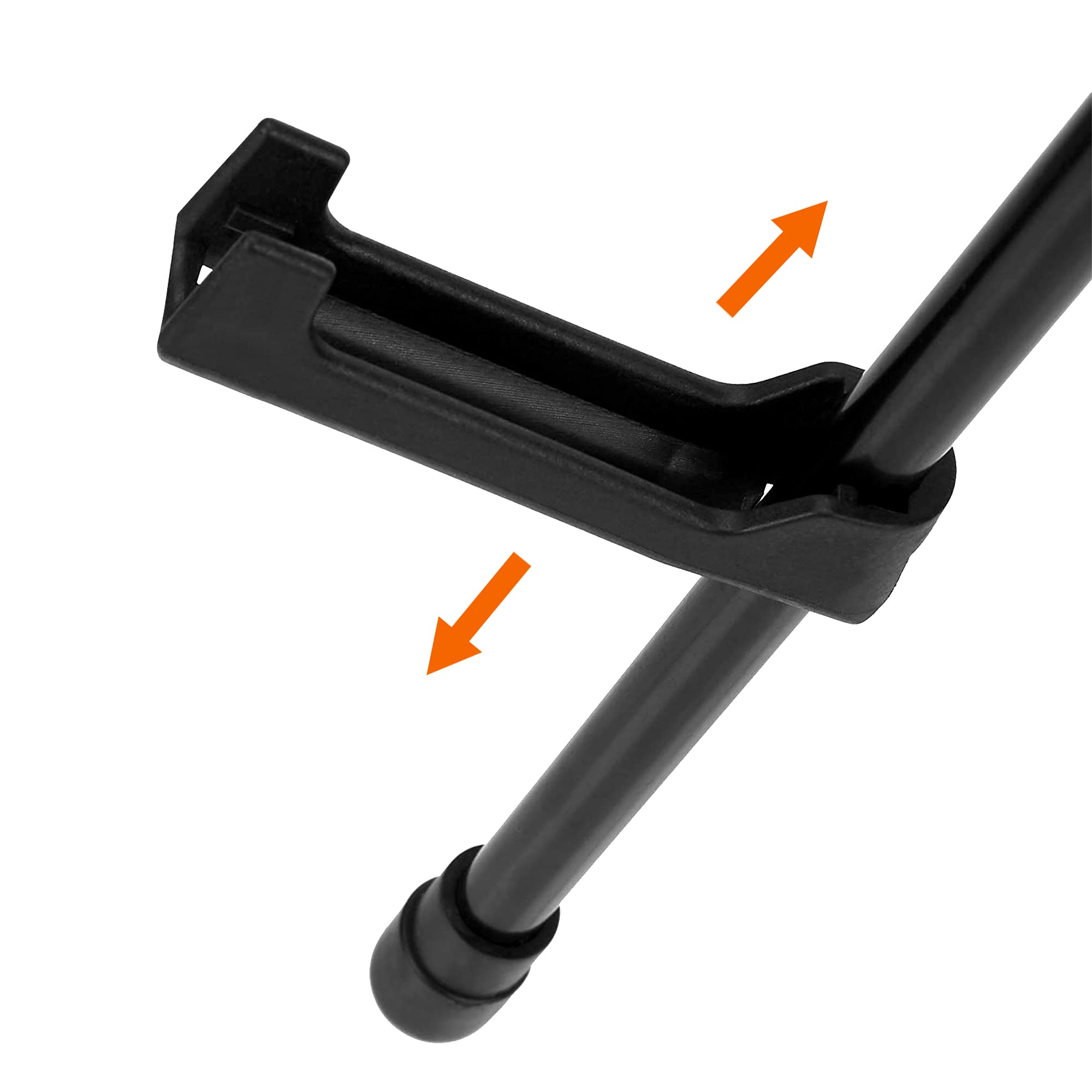 Amazon Basics Tabletop Instant Easel, Black Steel Table Top Easels for Display, Adjustable & Portable Tripod for Paintings, Signs, Posters